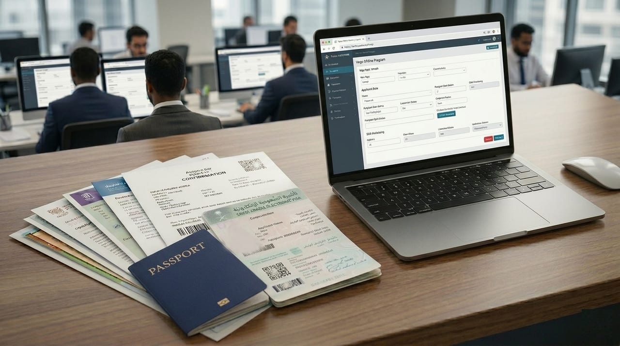 Virgo Offline Software — Saudi e-Visa processing and automation
